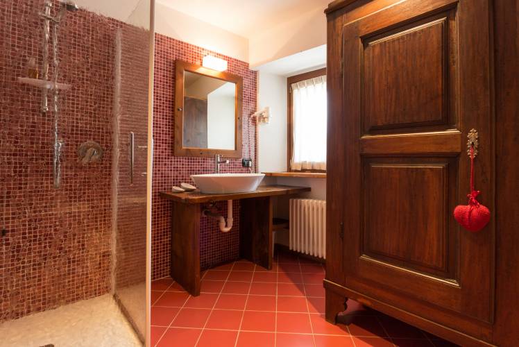Residence Le Petit Coeur - Bathroom Lo Solai apartment  