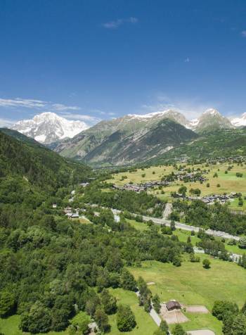 Residence le Petit Coeur - Vue Mont-Blanc