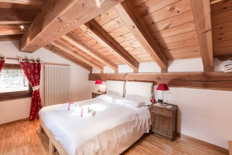 Residence Le Petit Coeur - Double bed family room La Rozoou villa 